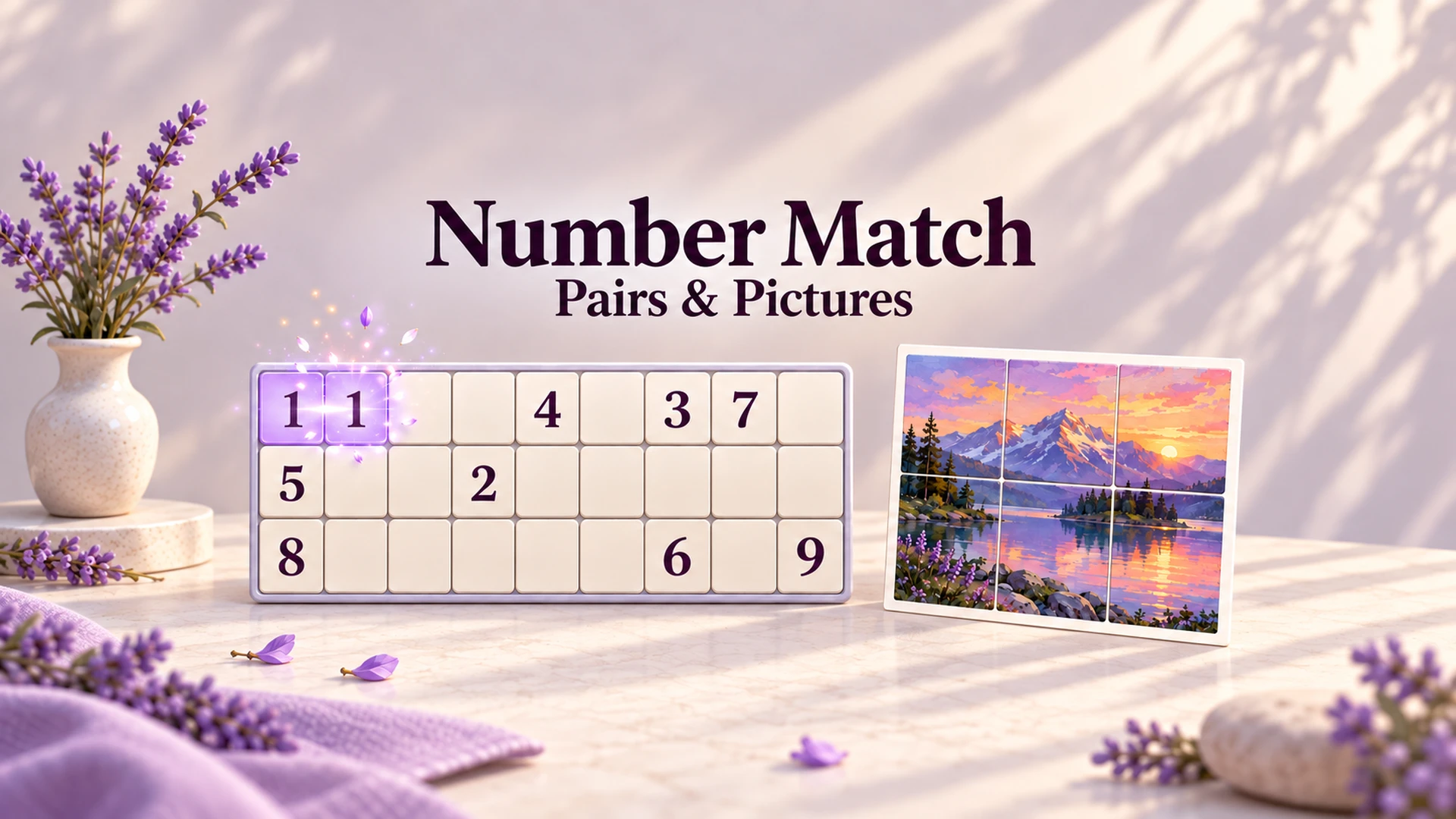 Number Match: Pairs & Pictures