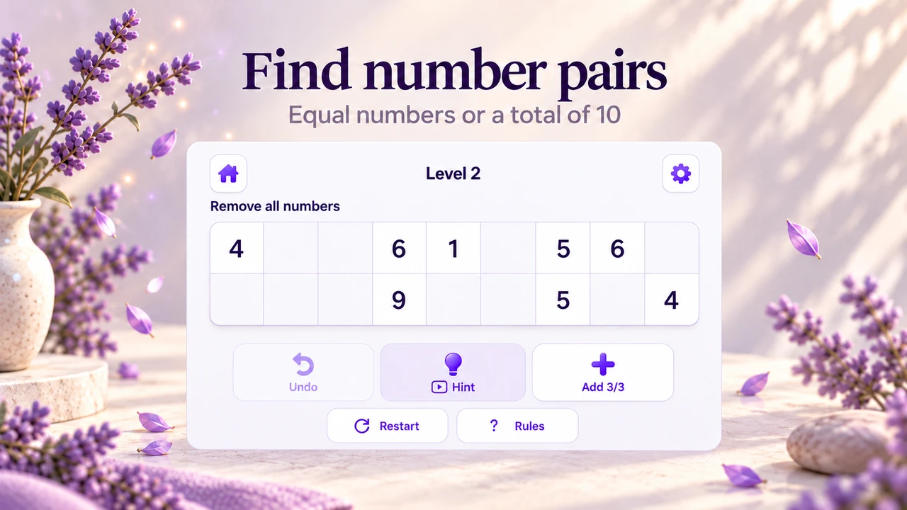 Match number pairs